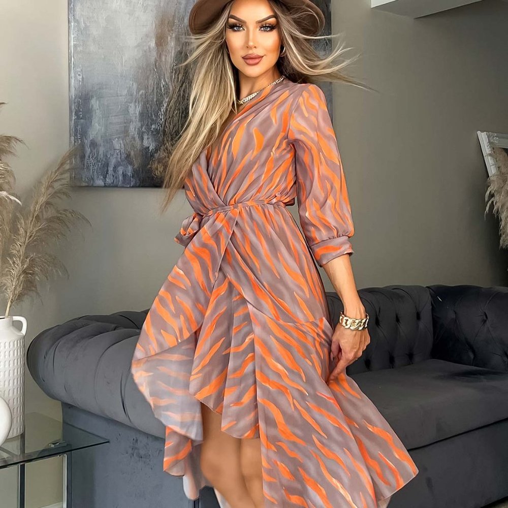Chiffon Midaxi dress NWT